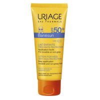 Lapte protector solar pentru copii Bariesun Enfants SPF 50+, 100 ml, Uriage