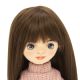 Papusa de Plus Premium Sweet Sisters, 32 cm, Sophie intr-o fusta denim, Orange Toys 775448