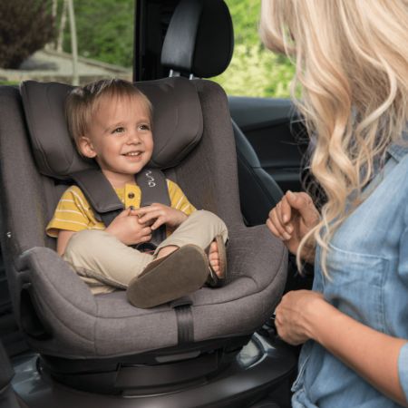 Scaun auto rotativ i-Size Todl Next, 40-105 cm, Thunder, Nuna 775502