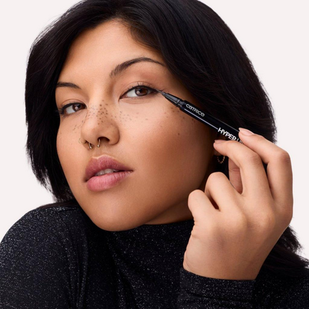 Tus pentru ochi negru Hyper Liner, 010 Classic Black, 0.52 ml, Catrice 775519