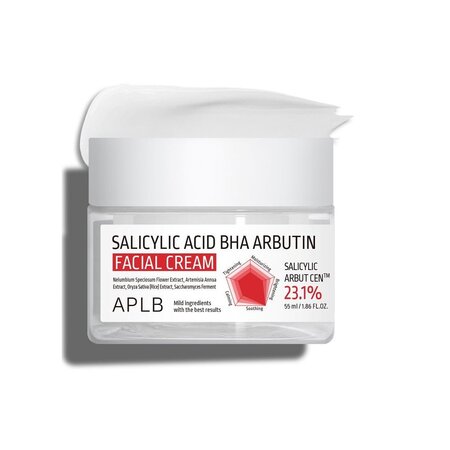 Crema cu acid salicilic anti-imperfectiuni BHA Arbutin, 55 ml, Aplb 775513