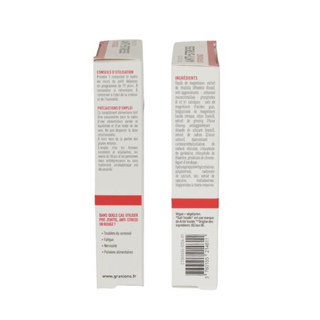 Anti-Stress Or Rouge, 15 comprimate, Granions 777952