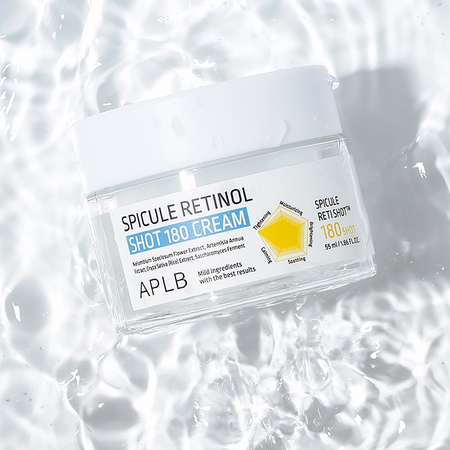 Crema anti-age cu micro spicule de retinol Spicule Retinol Shot 180, 55 ml, Aplb 775526