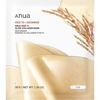 Masca de tip hidrogel Rice 70 Glow Collagen, 38 g, Anua