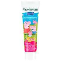 Pasta de dinti pentru copii Peppa, Fructe Rosii, 0-6 ani, 50 ml, Vademecum