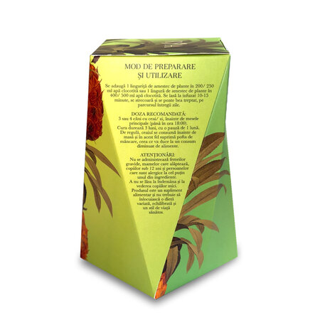 Ceai pentru slabit cu ananas, 60 g, Rya Vita 775640