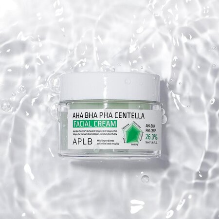 Crema pentru exfoliere blanda AHA BHA PHA Centella, 55 ml, Aplb 775649