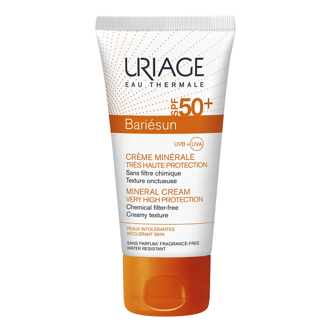 Crema minerala protectie solara SPF50 + Bariesun, 50 ml, Uriage