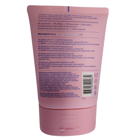 Sampon pentru parul fin si drept Big Volume, 354 ml, Being 775654