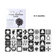 Set carduri stimulare vizuala alb-negru, 0-3 luni, OEM 775849