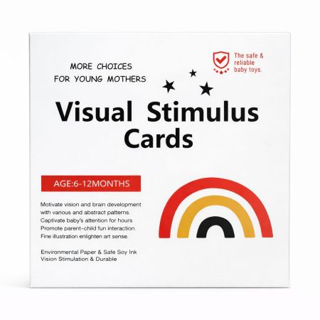 Set carduri stimulare vizuala color, 6–12 luni, OEM