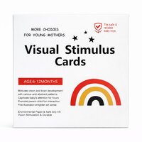 Set carduri stimulare vizuala color, 6-12 luni, OEM