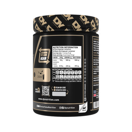Creatina monohidrata, 300 g, Dy Nutrition 783841