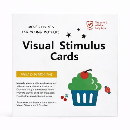 Set carduri educative vizuale, 12–36 luni, OEM