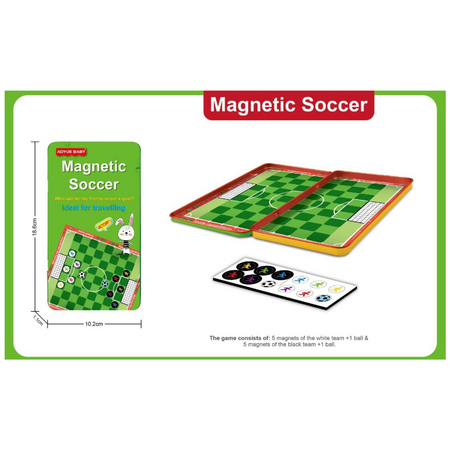 Joc Magnetic – Fotbal (Magnetic Soccer), 8 ani+, OEM 775881