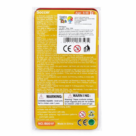 Joc Magnetic – Fotbal (Magnetic Soccer), 8 ani+, OEM 775880