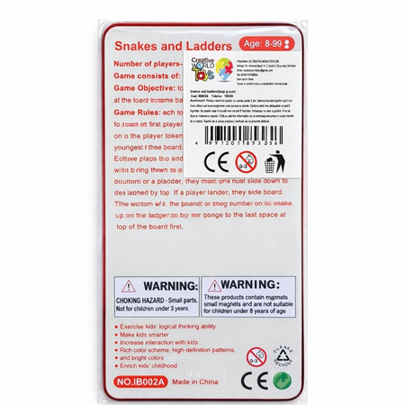 Joc Magnetic – Serpi si Scari (Snakes and Ladders), 8 ani+, OEM 775884