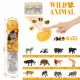 Set educativ Wild Animal – Proiector cu diapozitive si figurine animale salbatice, 3 ani+, OEM 775862