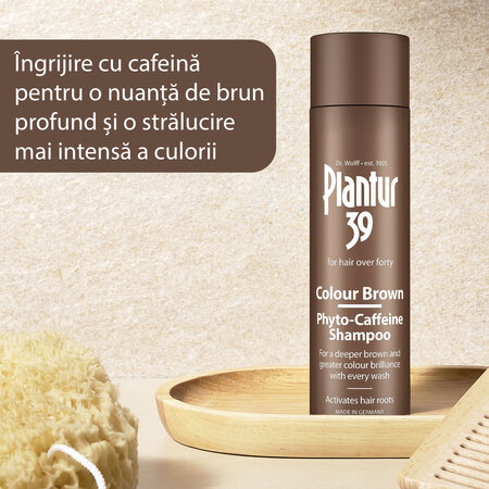 Sampon Plantur 39 Phyto-Caffeine, Brown, 250 ml, Dr. Kurt Wolff 775752