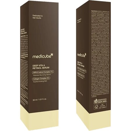 Ser cu retinol pentru fermitate Deep Vita A Retinol, 30 ml, Medicube 775922