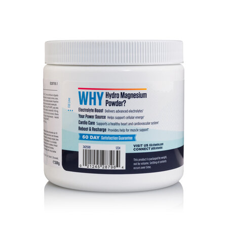 Magneziu pudra Hydro Magnesium Powder, Ananas si Zmeura, 268 g, Kal 776728