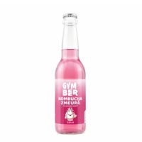 Kombucha cu aroma de zmeura, 330 ml, Rayam