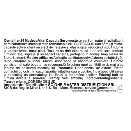 Ser revitalizant Madeca Vital, 50 ml, Centellian 24 776180