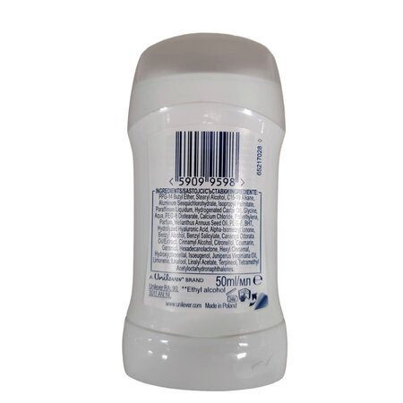 Antiperspirant stick anti-pete pe haine 72h, 50 ml, Dove 776191