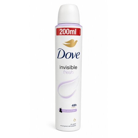 Deodorant Invisible Fresh, 200 ml, Dove Women