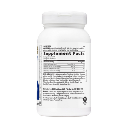 Calcimate Plus Calciu 800 mg cu Magneziu si Vitamina D-3, 120 capsule, GNC 776388