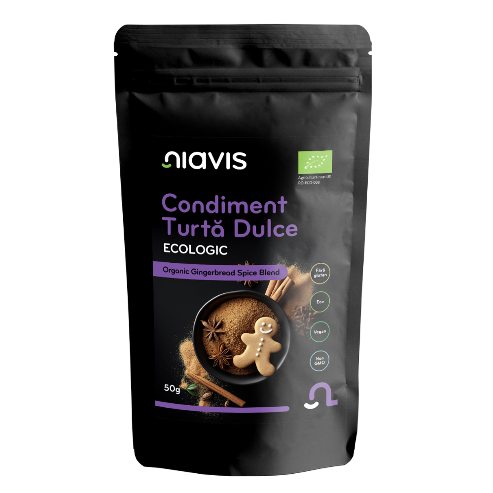 Condiment Bio pentru turta dulce, 50 g, Niavis