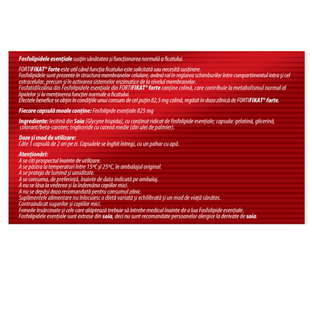Fortifikat Forte, 825 mg, 60 capsule  moi, Terapia 776499