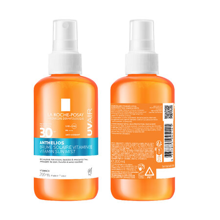 Spray de corp cu protectie solara SPF 30 Anthelios UVAir, 200 ml, La Roche Posay 776503