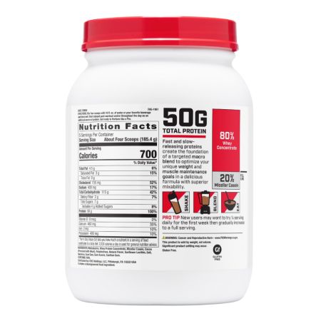 Formula proteica pentru crestere in greutate Pro Performance, aroma ciocolata, 927 g 776552