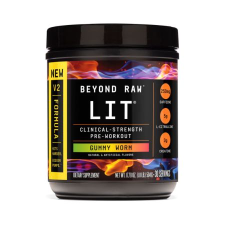 Pre-Workout cu aroma de jeleuri Beyond Raw, 504 g, Gnc