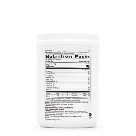 Proteina fara Zahar cu Aroma de Ciocolata Total Lean, 500 g, Gnc 776629