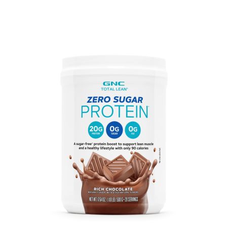 Proteina fara Zahar cu Aroma de Ciocolata Total Lean, 500 g, Gnc
