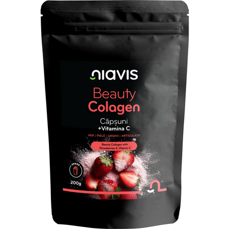 NIAVIS BEAUTY COLAGEN CU CAPSUNI SI VIT.C 200 GR