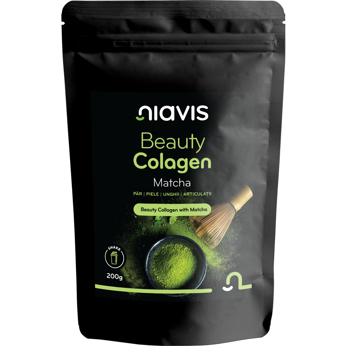 Colagen cu matcha Beauty Colagen, 200 g, Niavis
