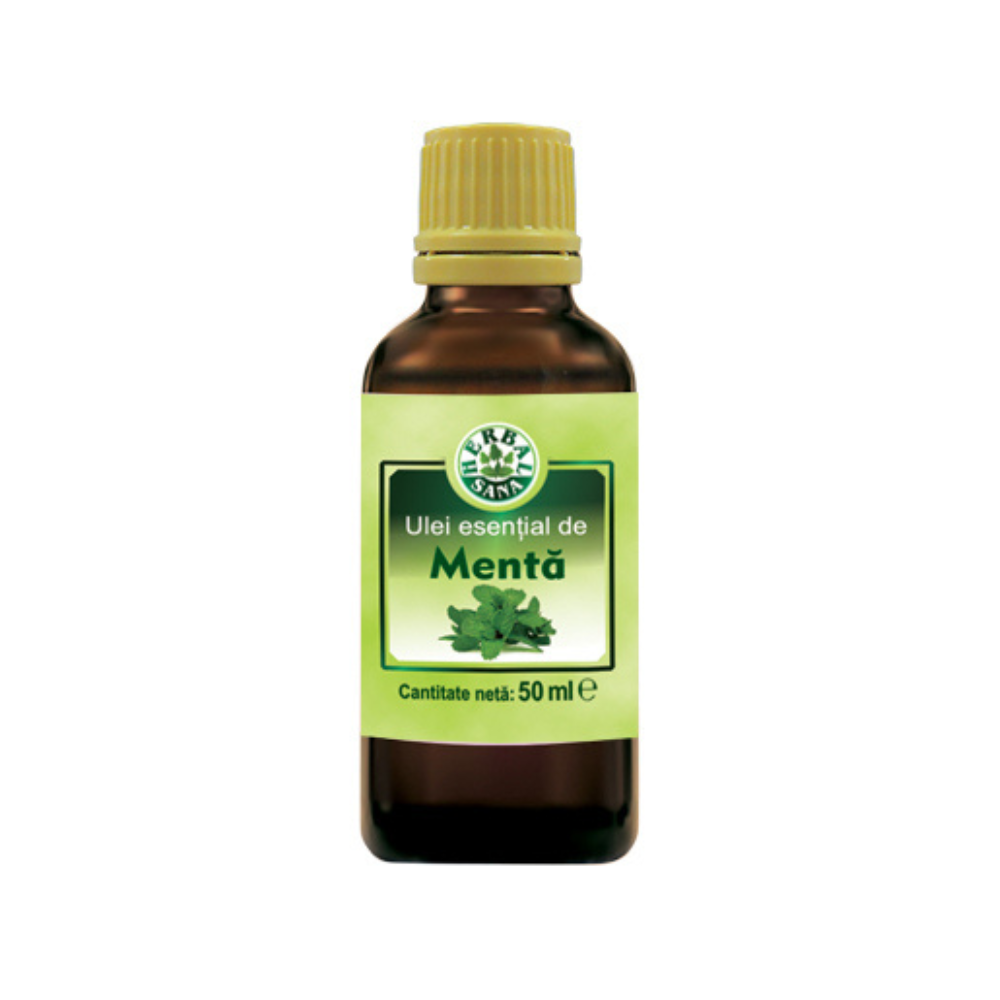 Ulei esential de menta, 50 ml, Herbal Sana
