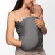 Banda textila pentru contact Skin to Skin, Grey, Wondermom 777233