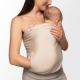 Banda textila pentru contact Skin to Skin, Bej, Wondermom 777240
