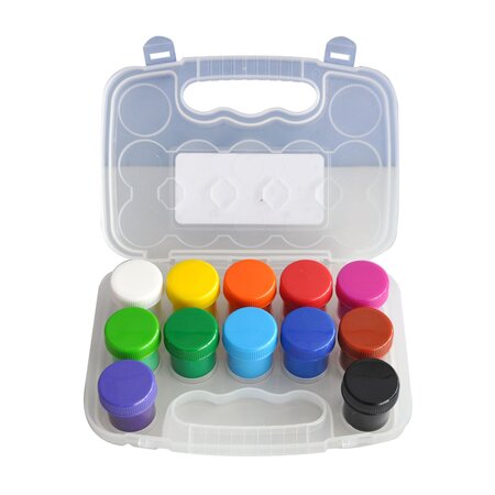 Set 12 culori lavabile Brilia, Daco 777314