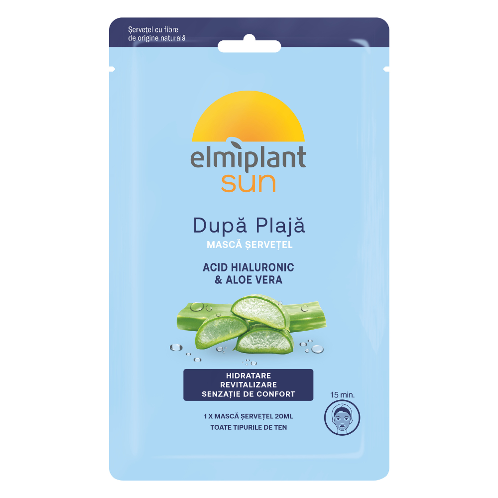 Masca servetel dupa plaja Sun, 20 ml, Elmiplant