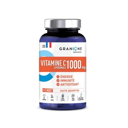 Vitamina C lipozomala, 1000 mg, 60 comprimate, Granions