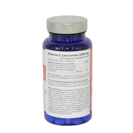 Vitamina C lipozomala, 1000 mg, 60 comprimate, Granions 777648