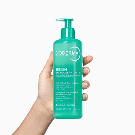 Gel spumant Activ Sebium, 400 ml, Bioderma 777872