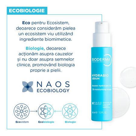 Ser hidratant Hydrabio, 40 ml, Bioderma 777882