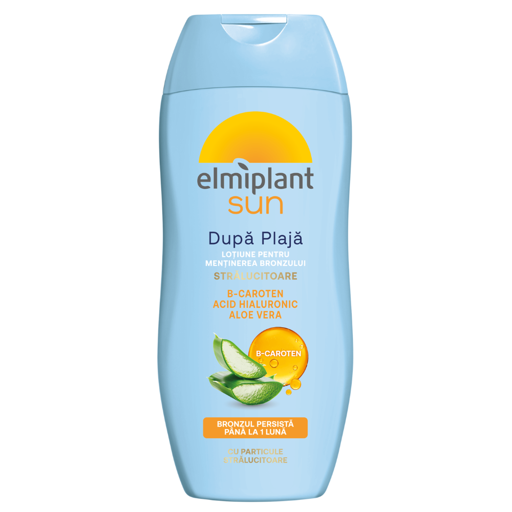 Lotiune dupa plaja pentru mentinerea bronzului, 200 ml, Elmiplant Sun