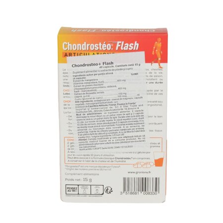 Supliment pentru articulatii Chondrosteo+ Flash, 40 capsule, Granions 778000